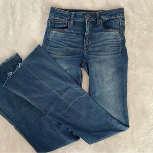 American Eagle Flare Jeans. Size 4 X-long